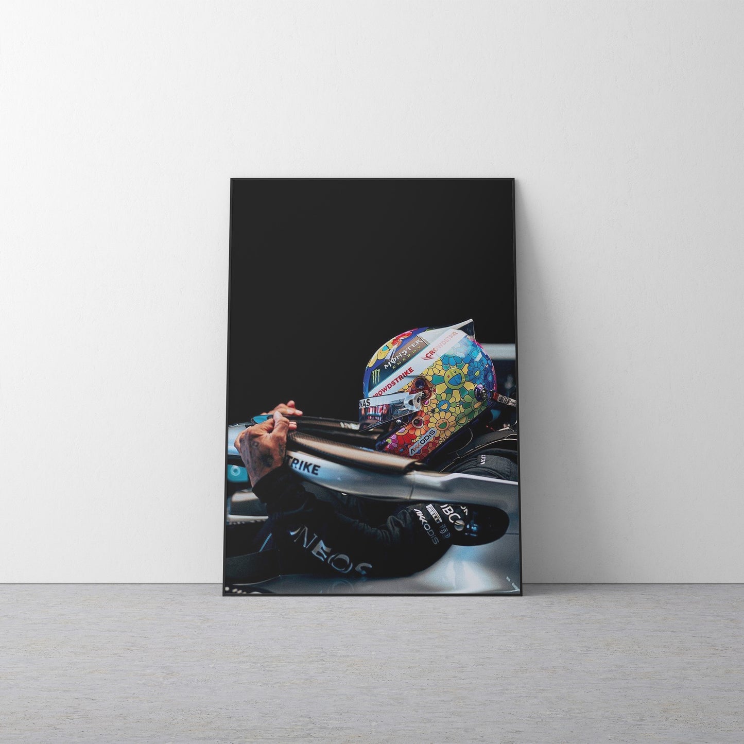 Lewis Hamilton 'Takashi Murakami' Canvas