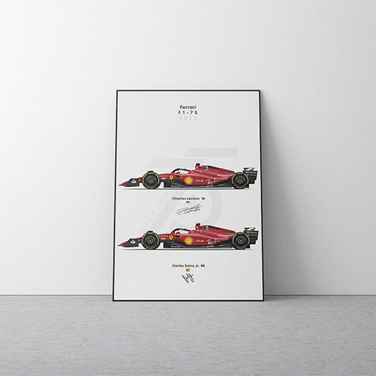 Ferrari '75th Anniversary' Signature Canvas
