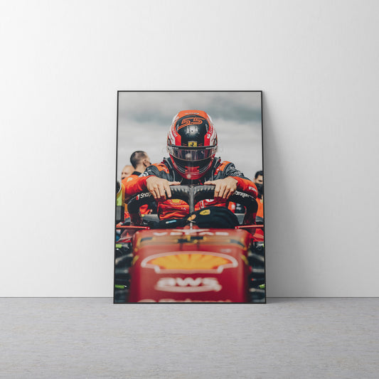 Carlos Sainz 'Race Day' Canvas